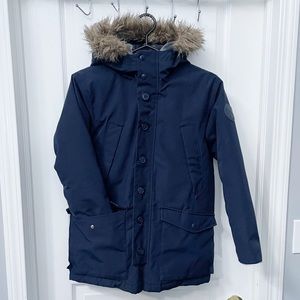 Down / Feather Coat, Super Warm Size 12-13 Yrs EUC
